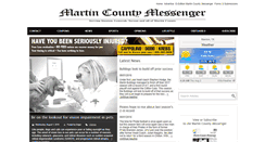 Desktop Screenshot of martincountymessenger.com